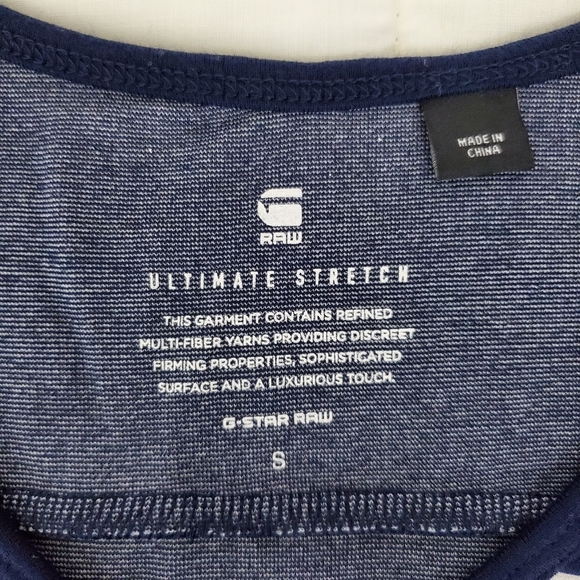 G-Star raw t-shirt, stripes Size S - Picture 4 of 5